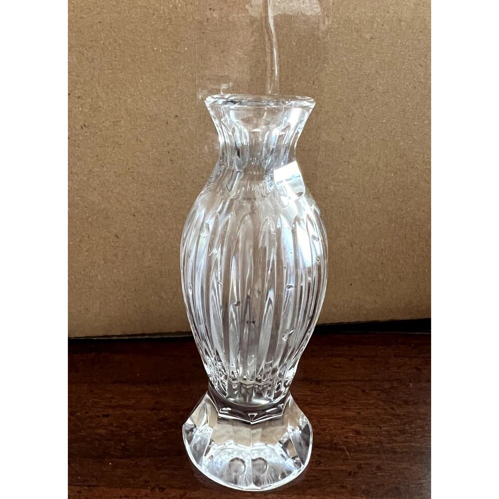Rogaska Miller Crystal Bud Vase Excellent Perfect Mint